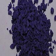 Purple EPDM rubber granule