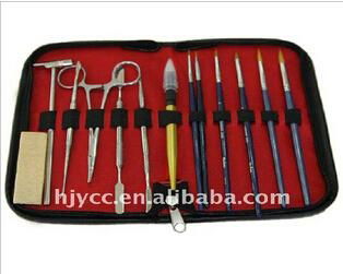 Dental wax carving set