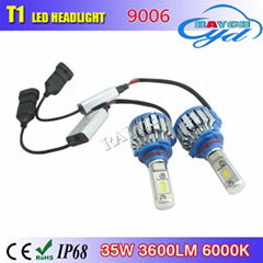 2015 Newest T1 35w 3600lm led headlight