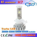 U2 canbus mini  led headlight 40w 4000lm