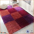 Super Thin Yarn Polyester Shaggy Carpet  3