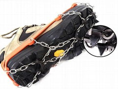 Eight teeth enhanced walking crampons 