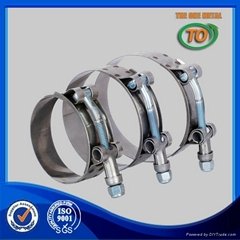 robust T-type hose clips factory from tianjin 