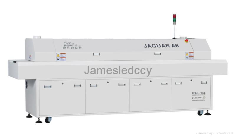 A6 Lead-Free Reflow Oven with PC and rail 3