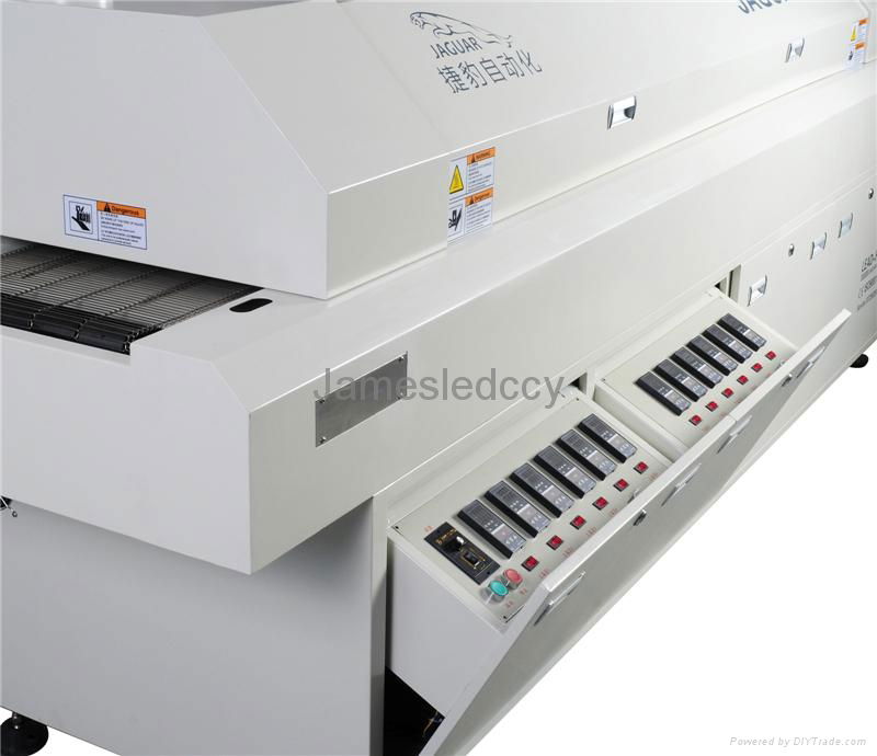 A6 Lead-Free Reflow Oven with PC and rail 4