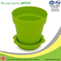 152mm or 6 inch Plastic indoor decorative Plant or Flower pots 1