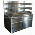 72 Holders Rotary Charcoal Chicken Rotisserie 1