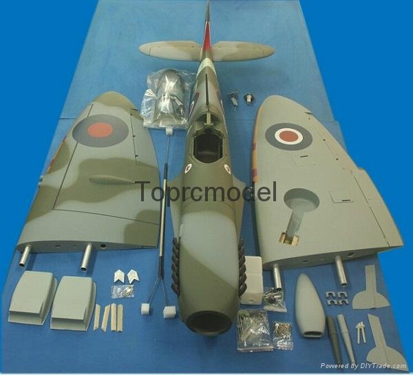 RC plane full composite Spitfire Mk.IX 81" ARF model 3