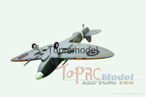 RC model plane Spitfire 35cc Electric retract set 5