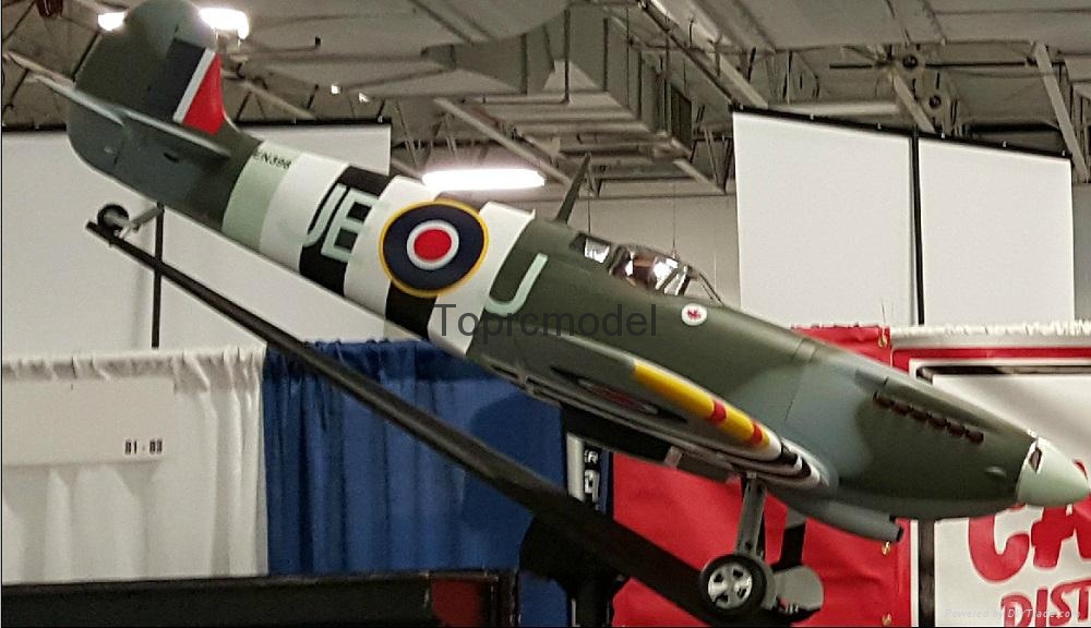 RC plane full composite Spitfire Mk.IX 81" ARF model TOPP0001A