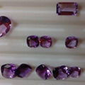 The various size and shape amethyst gemstones 4