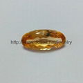 Natural Gemstone Citrine cutting