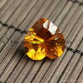 Natural Gemstone Citrine cutting 5