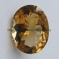 Natural Gemstone Citrine cutting 3