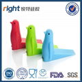 Creative shape silicone door stopper 1