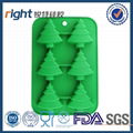 Silicone Molds for Making Christmas Tree Ice Cubes Cakes Candy Chocolate & Candl