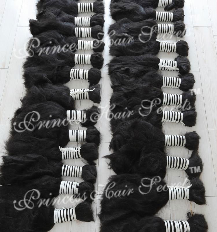 No chemical processing Indian virgin machine-made hair weaves 2