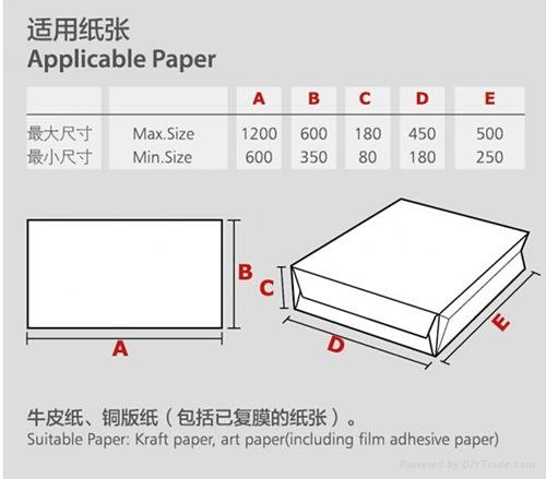 ZB1250S-450 Fully automatic sheet feeding paper bag making machine    3