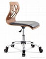 armless high quality plywood chair 2