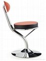 modern design revolving artificial leather bar stool