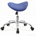 ergonomic saddle stool