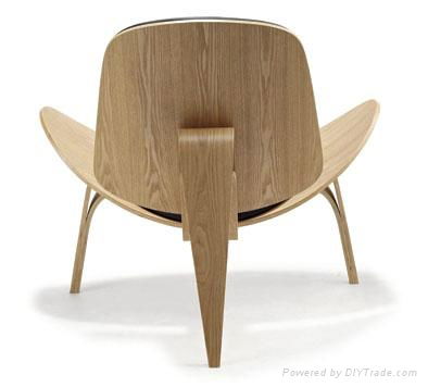 modern design high quality veneer chair 3