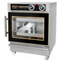 High temperature steam sterilizer and heater cabinet