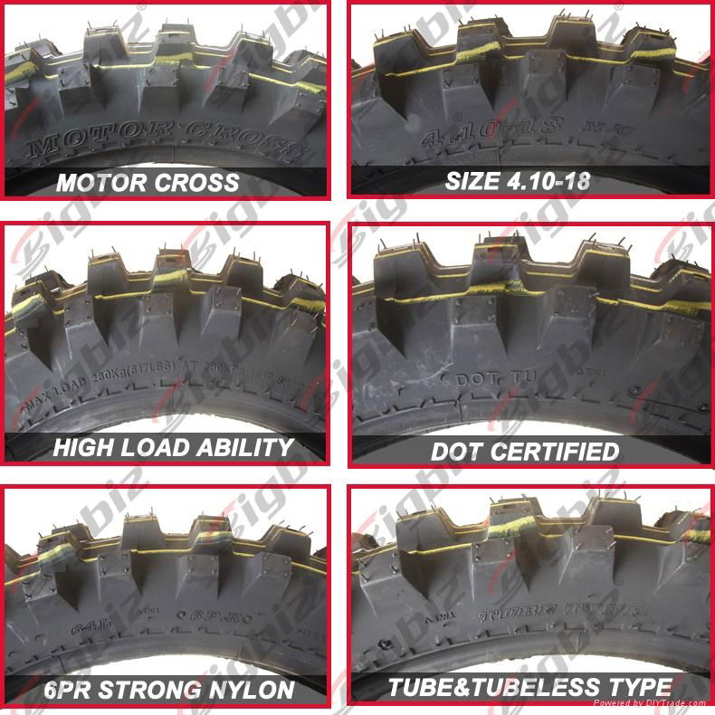Chinese factory top quality motorcycle tire and inner tube  4