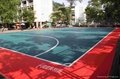 Outdoor basketball court flooring/PP Interlocking  Flooring 3