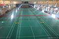 PVC badminton  sports flooring  1