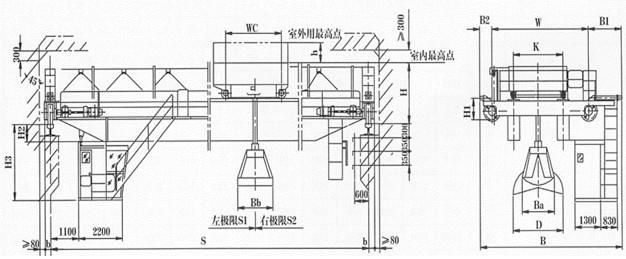 QZ型抓斗橋式起重機 2