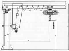 BZ型定柱式旋臂起重机