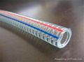 pvc spiral steel wire reinforced hose