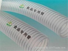 pvc food grade spiral steel wire reinforced hose 