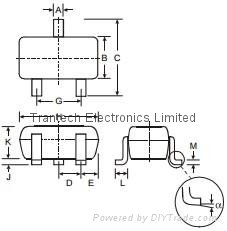 Transistor PMST3904 SOT-323