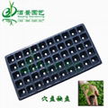 Plastic nursery seeding tray