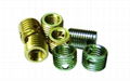 M8*1.25 self tapping screw inserts for plastic 2