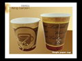 disposable single wall paper cups for coffee 1