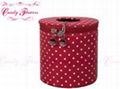 Home Cute tissue holder Canvas Storage Boxes 3