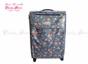 Blue flower 25 inch l   age Ladies Trolley Bag with Universal Wheel 3
