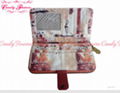 Elegant Digital Pattern Ladies Card Wallet Fashion Convenient Autumn Oil Printin 3