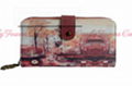 Elegant Digital Pattern Ladies Card Wallet Fashion Convenient Autumn Oil Printin 2