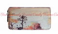 Elegant Digital Pattern Ladies Card Wallet Fashion Convenient Autumn Oil Printin 4