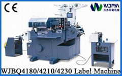 Mechanical Flat-bed Label Printing Machine