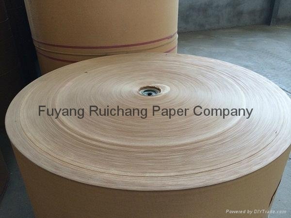 80g wood pulp kraft paper in brown color