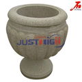 Simple Design Stone Flower Pot 2