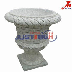 Simple Design Stone Flower Pot