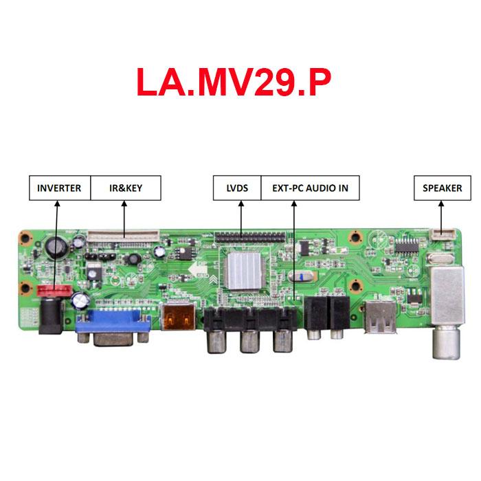 LA.MV29.P TV Controller Board LA.MV29.P with VGA HDMI AV USB TV 1