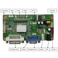 LM.R61.B5-4 LCD LED Controller Board VGA DVI Board  1