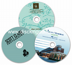 Customized fitness dvds printing and packaging with duplicator